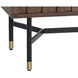 Wellington 21.5 X 18.75 inch Black Marble Night Stand